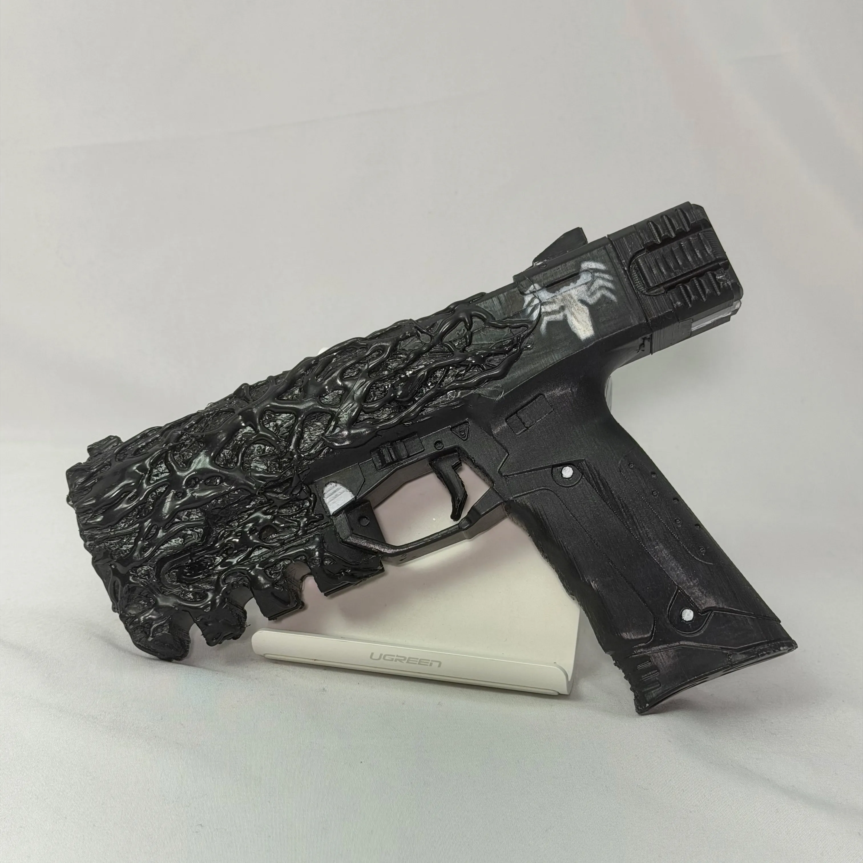 Symbiote pistol prop 3D print